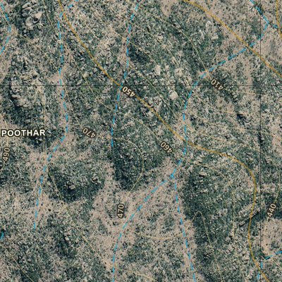 Department of Resources O'Briens Creek (7762-333i) digital map