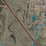 Department of Resources Oakey (9243-32i) digital map