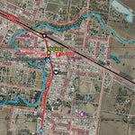 Department of Resources Oakey (9243-32i) digital map