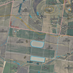 Department of Resources Oakey (9243-3i) digital map