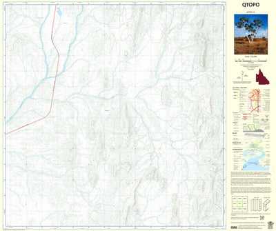Department of Resources Oban (6755-11) digital map