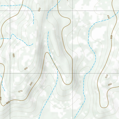 Department of Resources Oban (6755-12) digital map