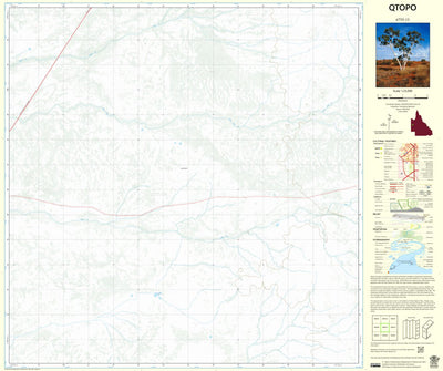 Department of Resources Oban (6755-13) digital map