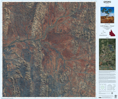 Department of Resources Oban (6755-22i) digital map