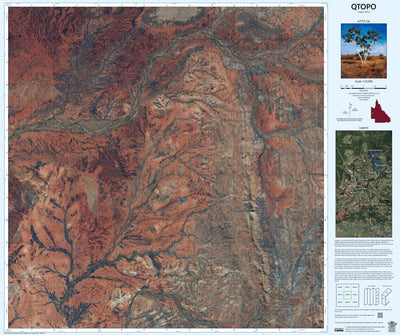 Department of Resources Oban (6755-24i) digital map