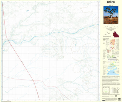 Department of Resources Oban (6755-32) digital map