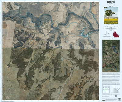 Department of Resources Ogilvie Creek (8743-11i) digital map