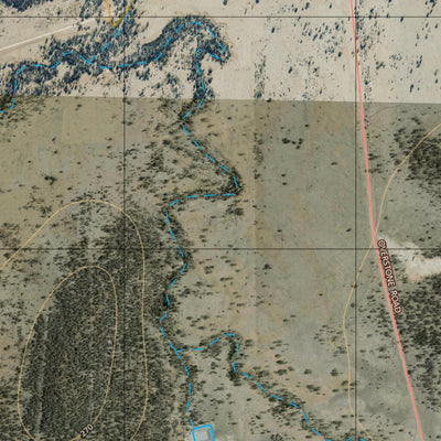 Department of Resources Ogilvie Creek (8743-11i) digital map