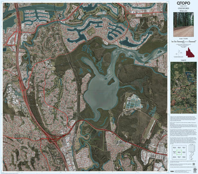 Department of Resources OXENFORD (9542-231i) digital map