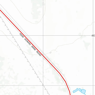 Department of Resources Peak Downs Mine (8553-42) digital map