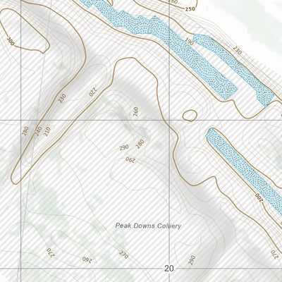 Department of Resources Peak Downs Mine (8553-42) digital map