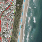 Department of Resources PEREGIAN BEACH (9545-332i) digital map