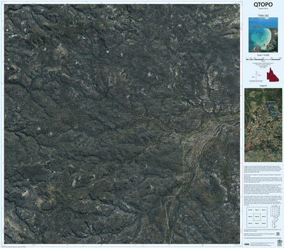 Department of Resources Perpendicular Peak (7560-342i) digital map