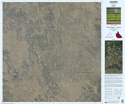 Department of Resources Pikedale (9240-42i) digital map