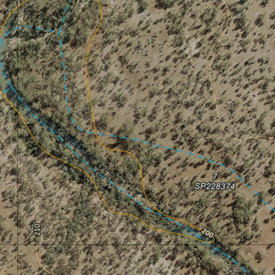 Department of Resources Pint Pot Mountain (8753-422i) digital map