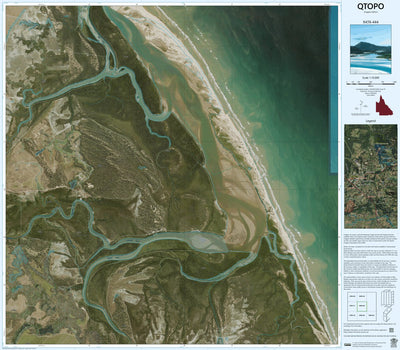 Department of Resources Plantation Creek (8458-444i) digital map