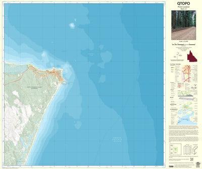 Department of Resources Point Lookout (9643-33) digital map