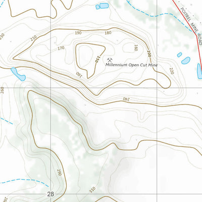 Department of Resources Poitrel (8553-41) digital map