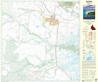 Department of Resources Proserpine (8657-33) digital map