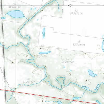 Department of Resources Proserpine (8657-33) digital map