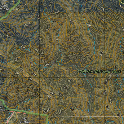 Department of Resources Proserpine (8657-3i) digital map