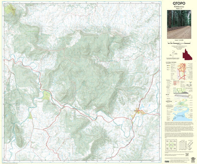 Department of Resources Rathdowney (9441-13) digital map