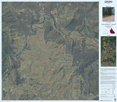 Department of Resources Rathdowney (9441-133i) digital map
