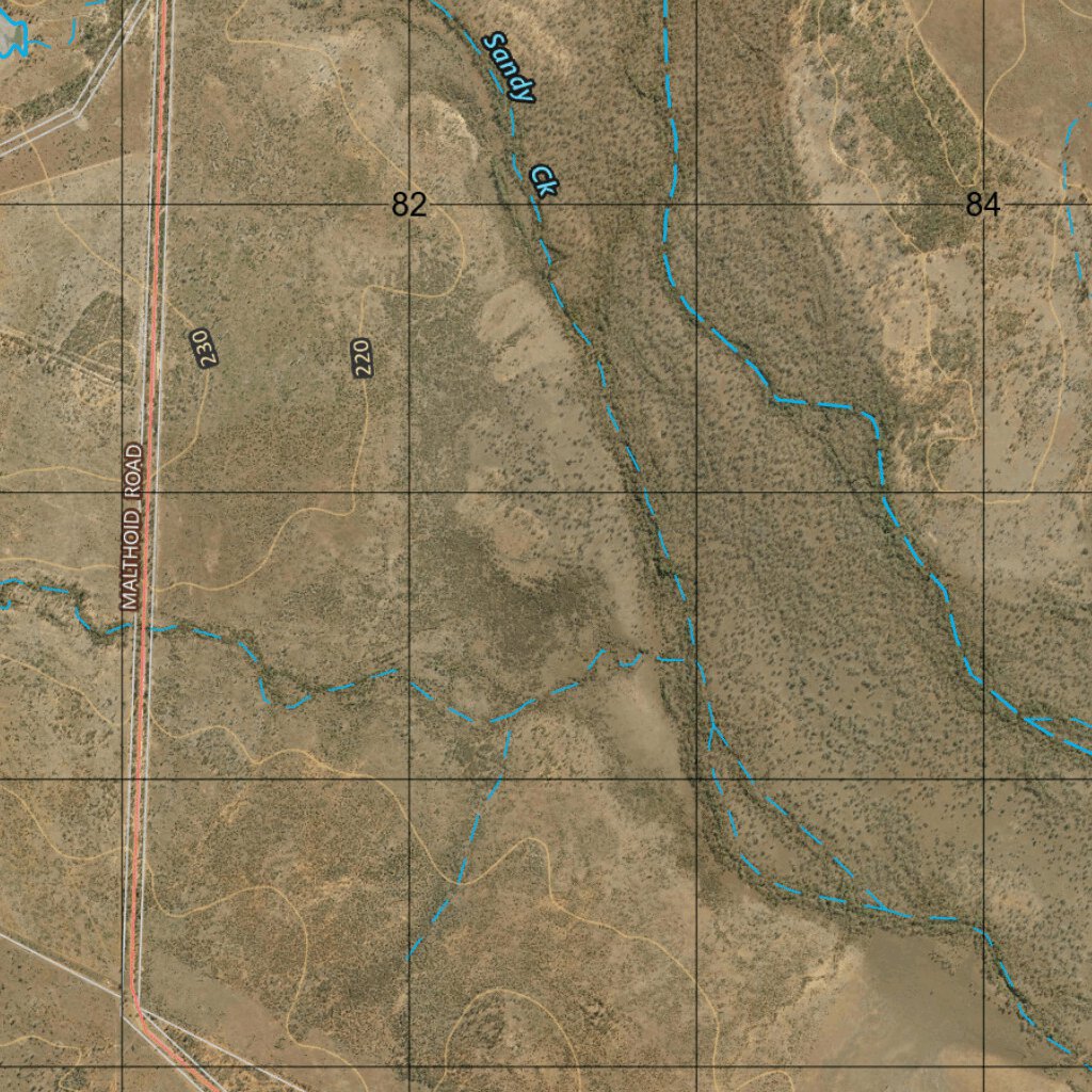 Retro (8451-1i) Map by Department of Resources | Avenza Maps