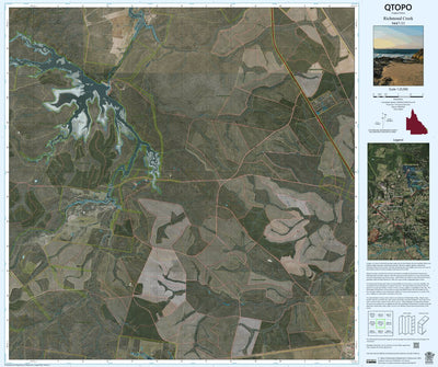 Department of Resources Richmond Creek (9447-33i) digital map