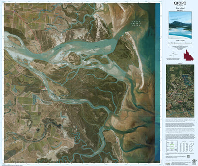 Department of Resources Rita Island (8458-43i) digital map