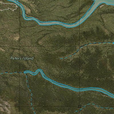 Department of Resources Rita Island (8458-43i) digital map