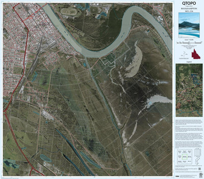 Department of Resources ROCKHAMPTON (9051-334i) digital map