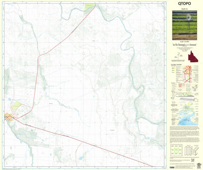 Department of Resources Rolleston (8649-32) digital map