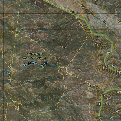 Department of Resources Rolleston (8649i) digital map