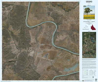 Department of Resources Rookwood (8851-22i) digital map
