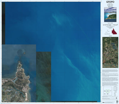 Department of Resources ROSE BAY (8558-233i) digital map