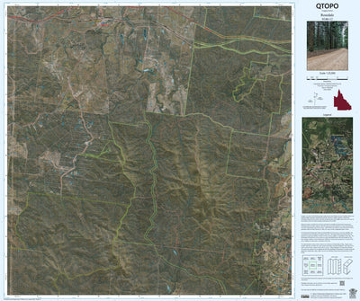 Department of Resources Rosedale (9248-12i) digital map