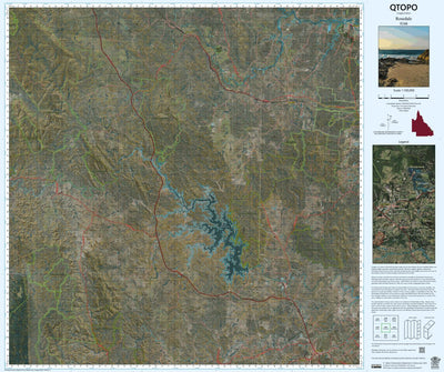 Department of Resources Rosedale (9248i) digital map