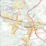 Department of Resources Rubyvale (8451-32) digital map