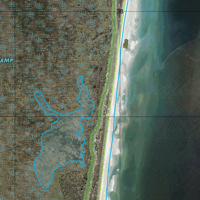Department of Resources Russell Island (9542-12i) digital map