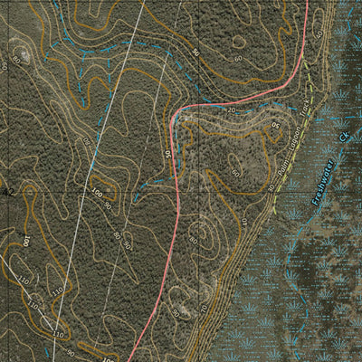 Department of Resources Russell Island (9542-12i) digital map