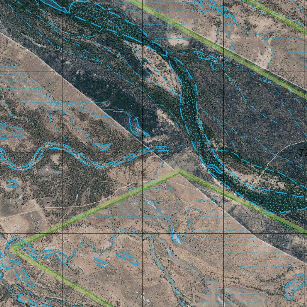 Rutland Plains (7266-1i) Map by Department of Resources | Avenza Maps