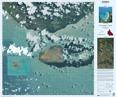 Department of Resources Saibai (7479-3i) digital map