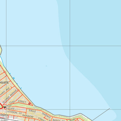 Department of Resources Sandgate (9543-34) digital map