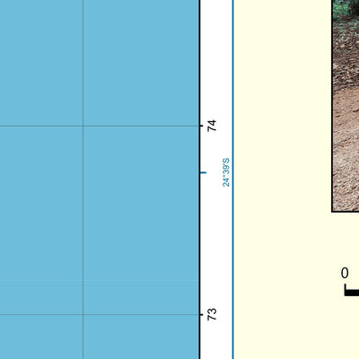 Department of Resources Sandy Cape (9548-13) digital map