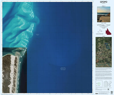 Department of Resources Sandy Cape (9548-13i) digital map