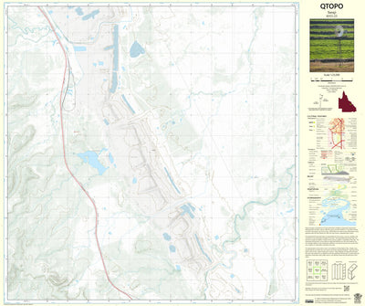Department of Resources Saraji (8553-23) digital map