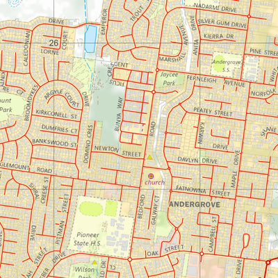 Department of Resources Slade Point (8755-41) digital map