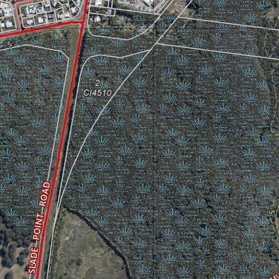 Department of Resources SLADE POINT (8755-412i) digital map