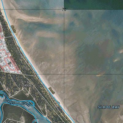 Department of Resources Slade Point (8755-41i) digital map